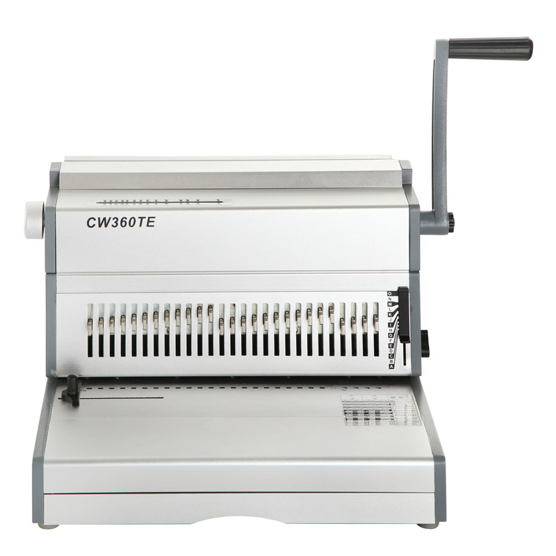 Electric Double Wire Loop Binding Machine CW360TE Buy double loop